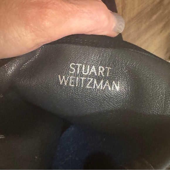 Stuart Weitzman over the knee suede boots - Picture 4 of 11
